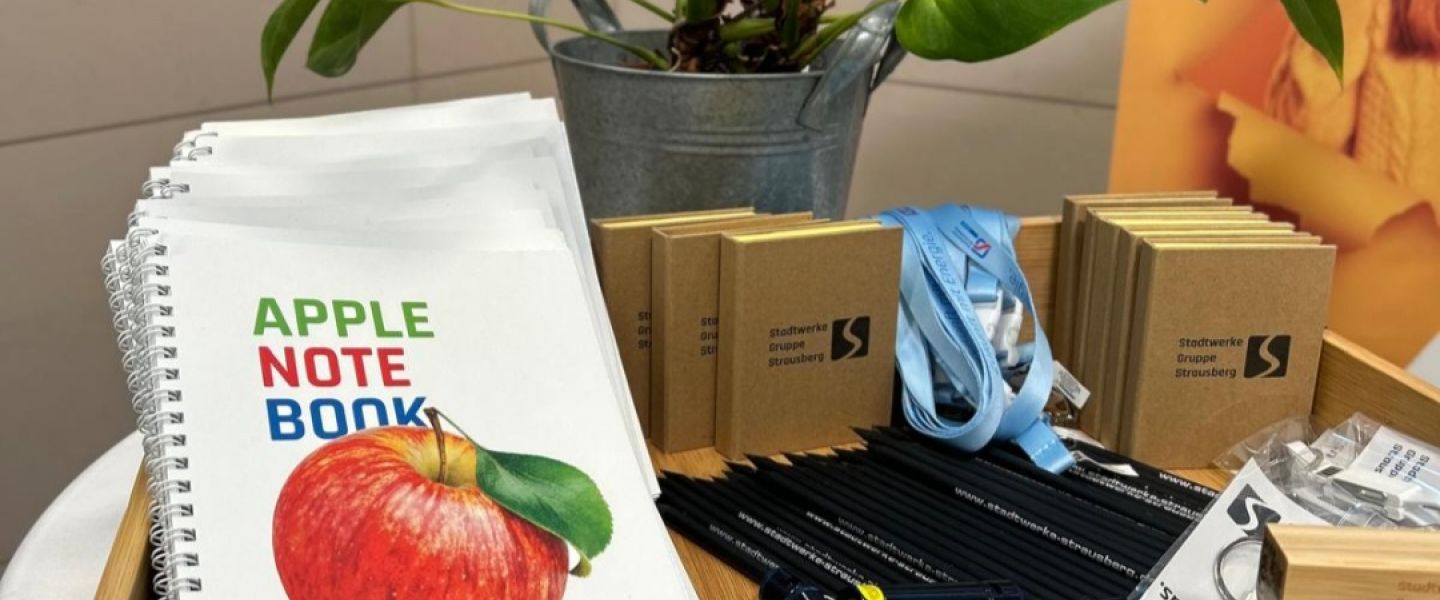 Detailbild Giveways Blöcke und Stifte