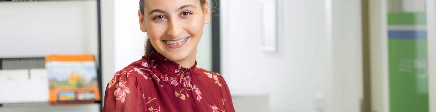 Mitarbeiterfoto einer Azubine