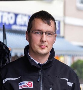 Mitarbeiter STE in Tram