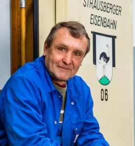 Mitarbeiterfoto Maik Schubert im Depot