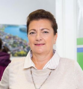 Mitarbeiterfoto Iris Stock