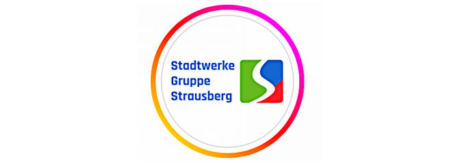 Bild vom Profilbild der Unternehmensgruppe auf Instagram — Kreis in Instagramdesing mit Unternehmenslogo